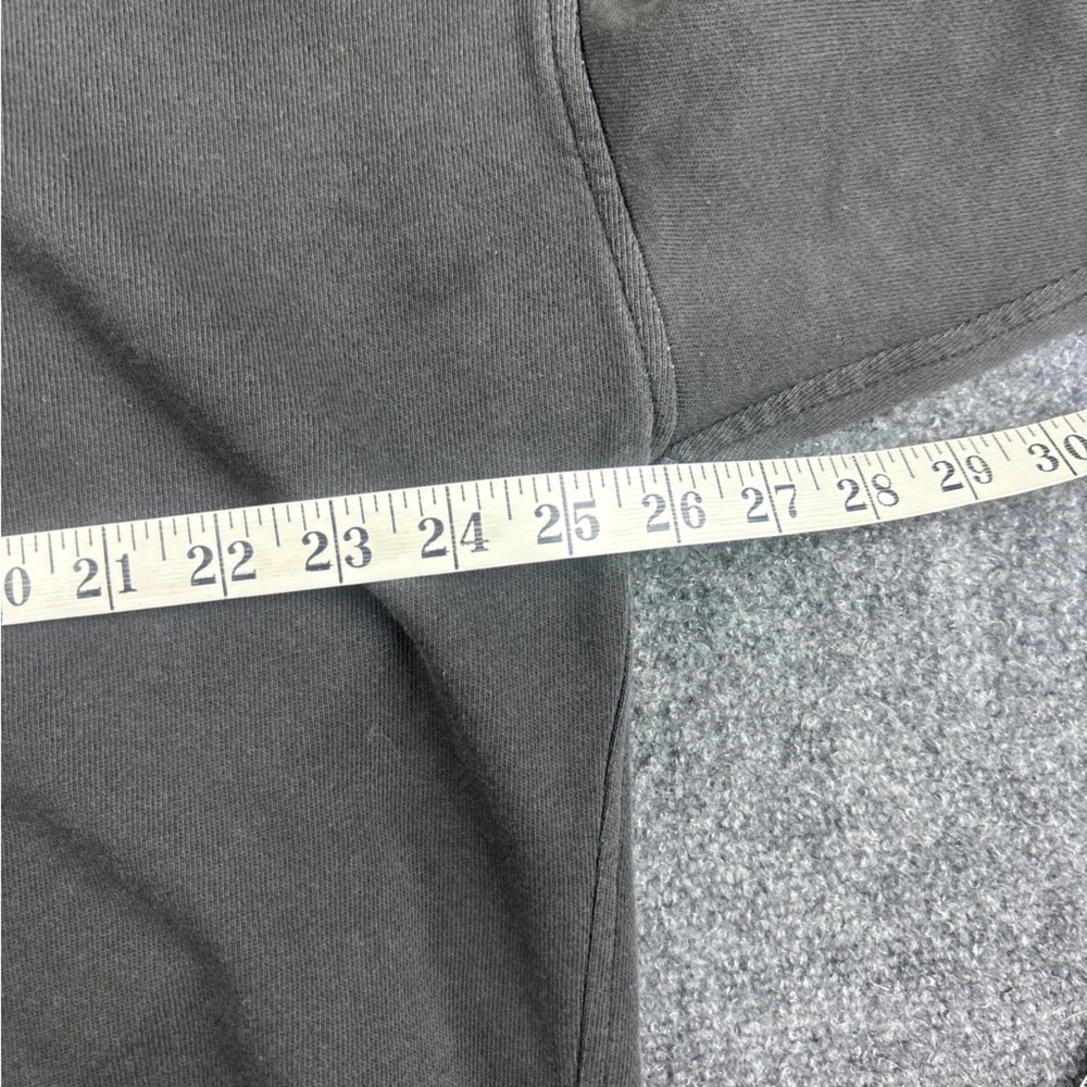 AERIE Women’s Charcoal Grey Crewneck Lace Bow Sweatshirt Keyhole cut out - Small - Picture 5 of 6
